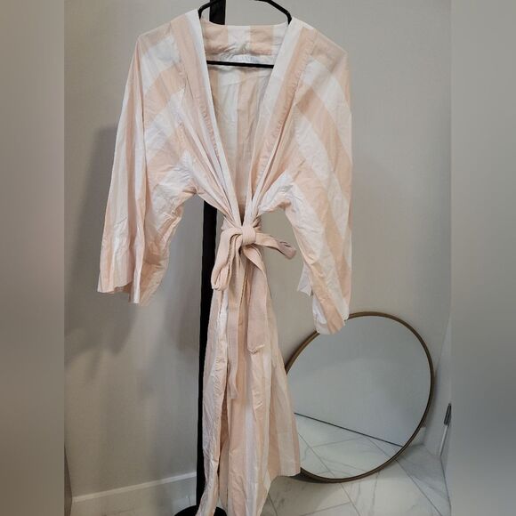 LAKE Other - Lake Pajamas Kimono Robe - Stripe Xxl